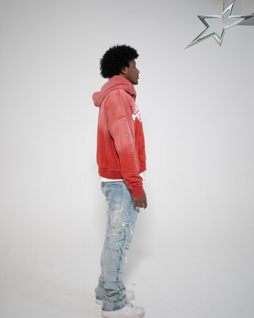 2Tone Crystal Zip-Up