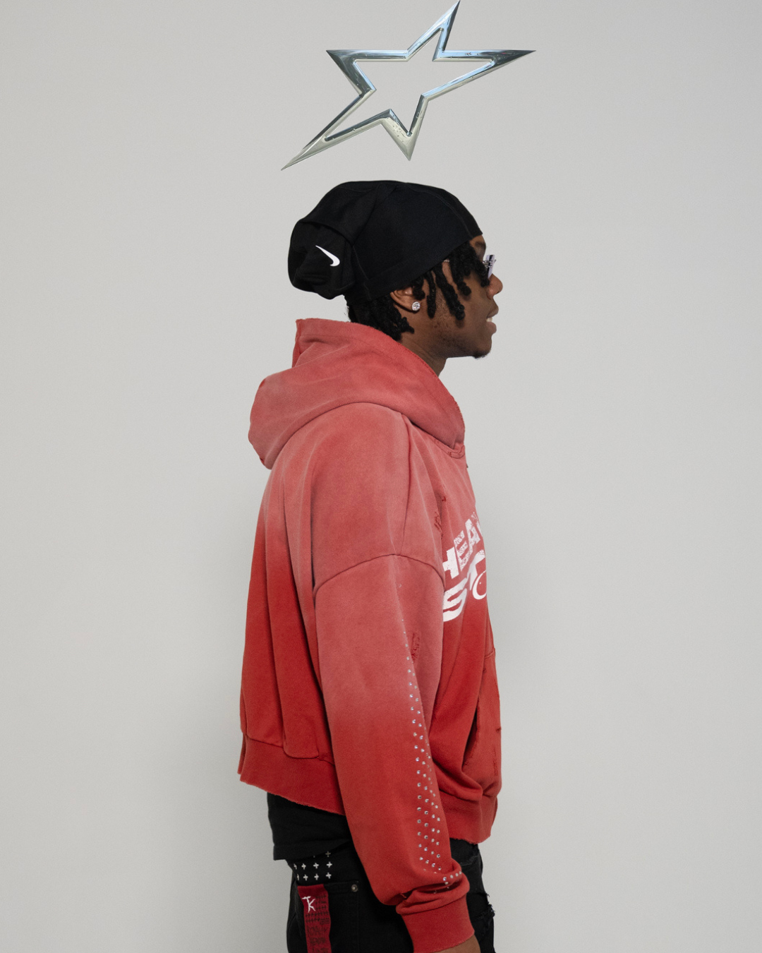 2Tone Crystal Zip-Up
