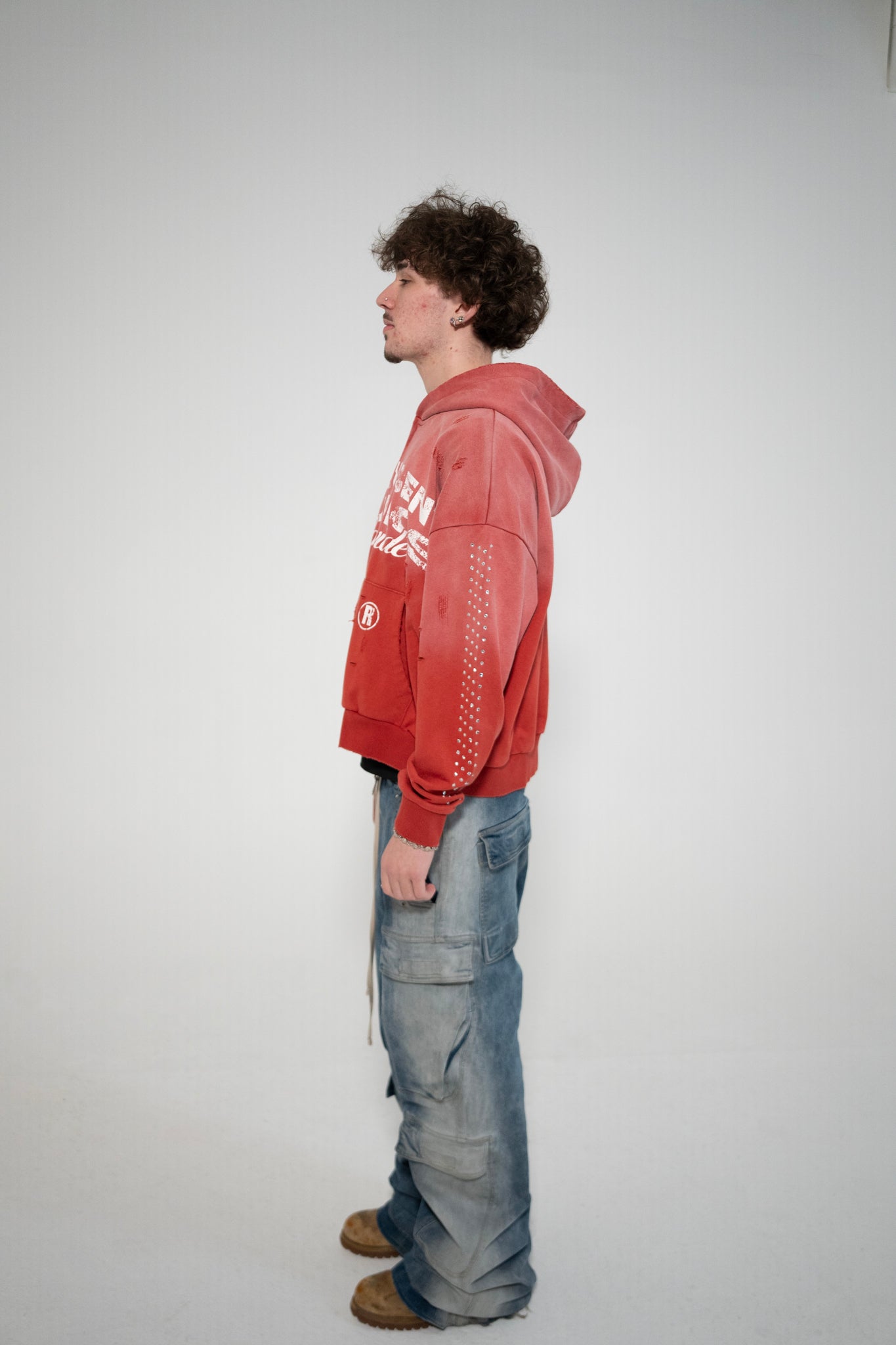 2Tone Crystal Zip-Up