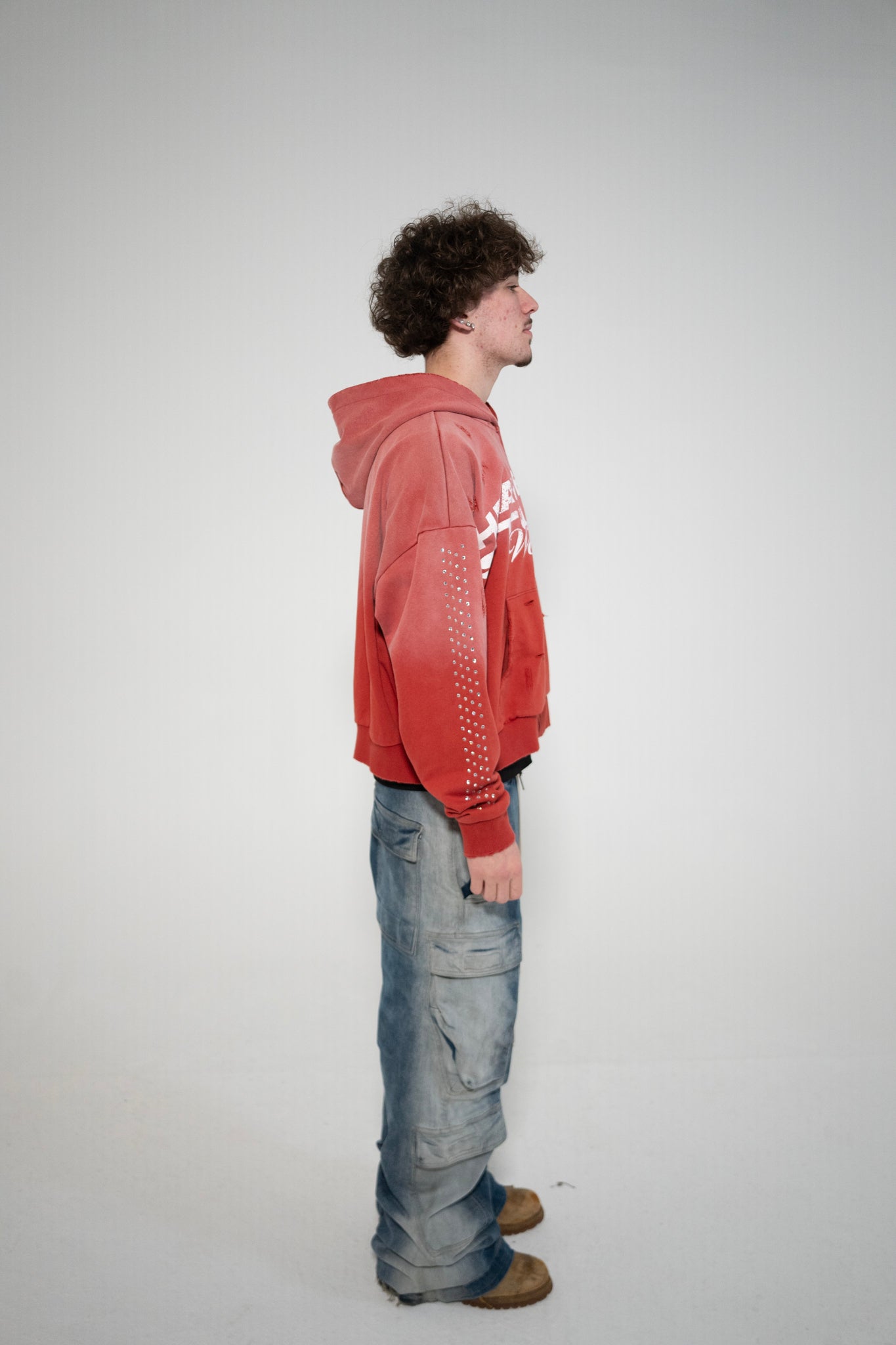 2Tone Crystal Zip-Up
